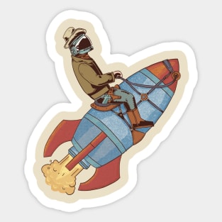 Space Cowboy Sticker